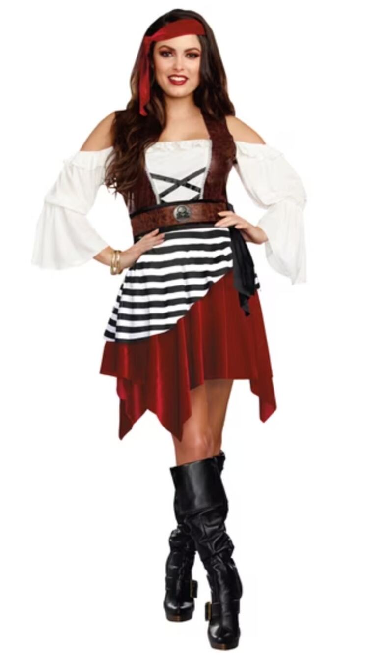 High Seas Beauty Halloween Costume for Adults, Womens Size 3XL - New